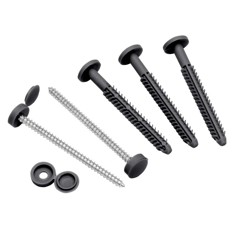 Alpha Shutters Four Board and Batten Closed Vinyl Shutters Pair